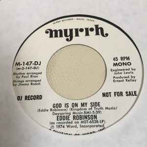 Eddie Robinson - God Is On My Side album cover