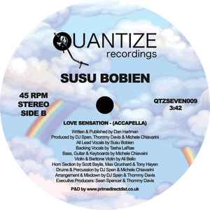 Su Su Bobien - Love Sensation album cover