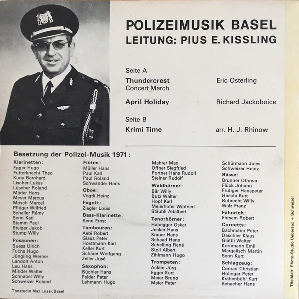 ladda ner album Polizeimusik Basel - Thundercrest
