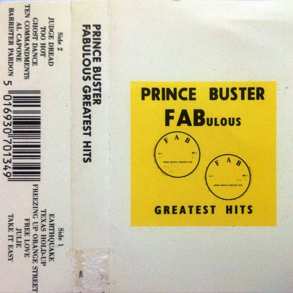 Prince Buster - Fabulous Greatest Hits | Releases | Discogs