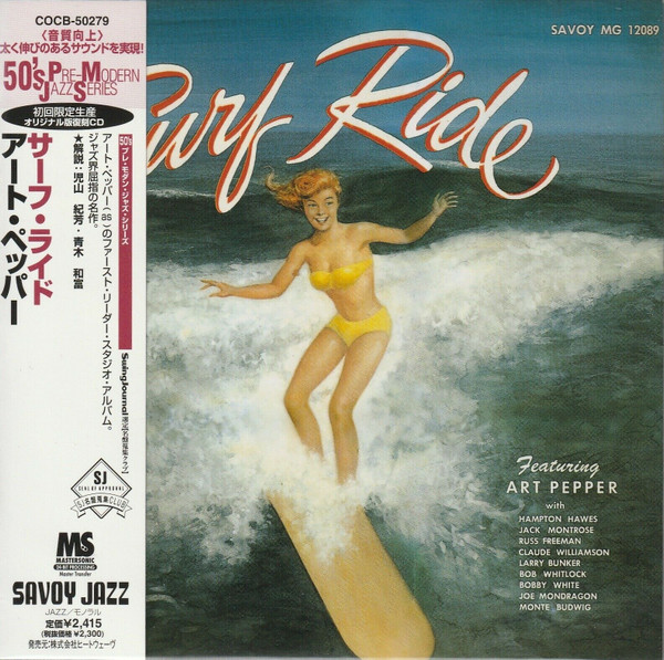 Art Pepper – Surf Ride (2000, Paper Sleeve, CD) - Discogs