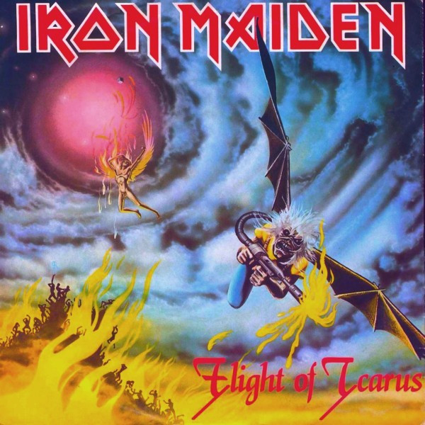 ヘビーメタル【レコード】希少 Iron Maiden / Flight Of Icarus - 洋楽