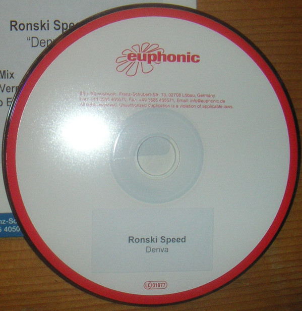 last ned album Download Ronski Speed - Denva album