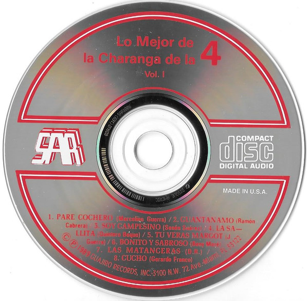 Album herunterladen Charanga De La 4 - Lo Mejor De La Charanga De La 4 Vol1