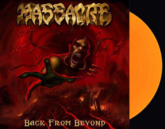 MASSACRE - Back From Beyond - American Death Metal Band T-Shirt 