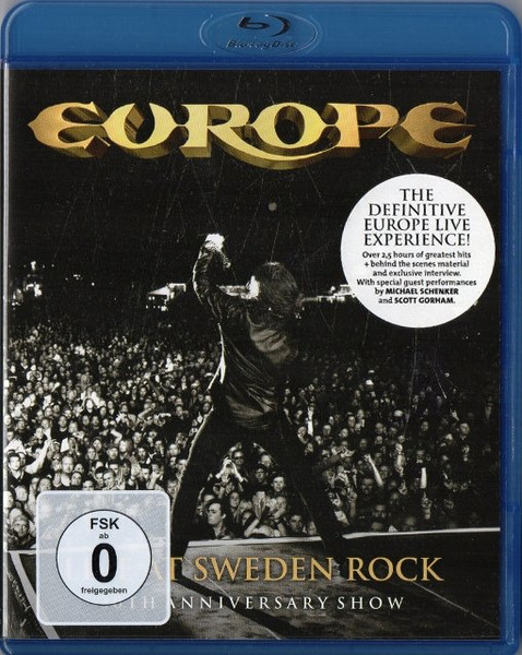 Europe – Live At Sweden Rock (30th Anniversary Show) (2013, DVD