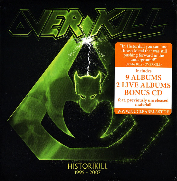 Overkill – Historikill (1995-2007) (2015, Slipcase Set, All Media