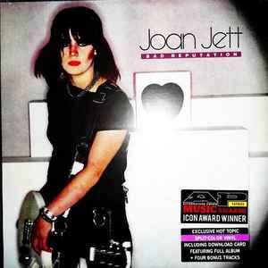 Joan Jett – Bad Reputation (2014, Purple/Lavender Split, Vinyl 