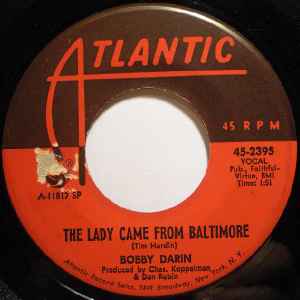 Bobby Darin - The Lady Came From Baltimore album cover