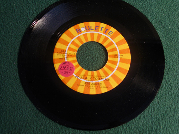 baixar álbum Joe Jones - You Talk Too Much California Sun