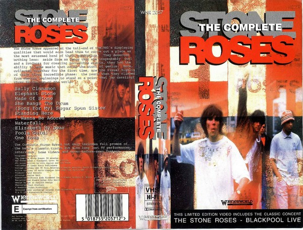 The Stone Roses – The Complete Stone Roses (1995, VHS) - Discogs