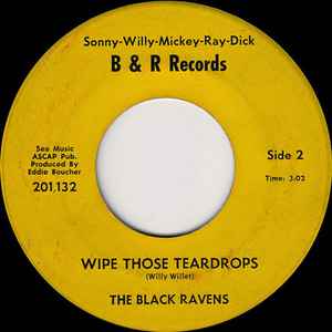 The Black Ravens – Young Love / Wipe Those Teardrops (1966, Vinyl