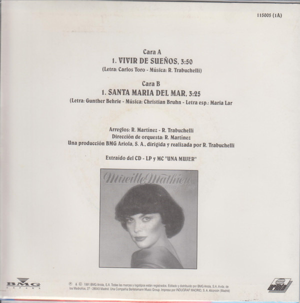 lataa albumi Mireille Mathieu - Vivir De SueÑOs