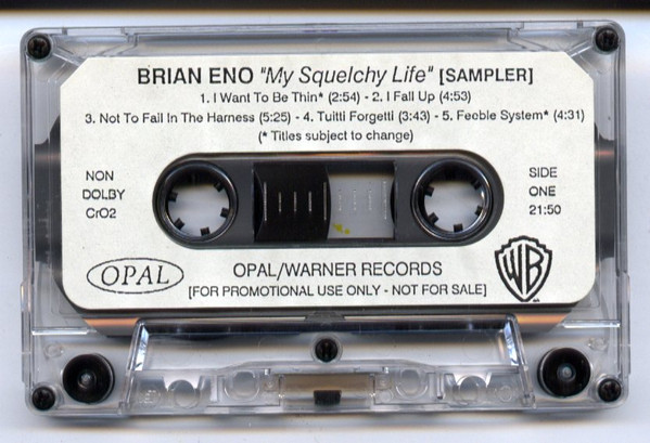 Album herunterladen Brian Eno - My Squelchy Life SAMPLER