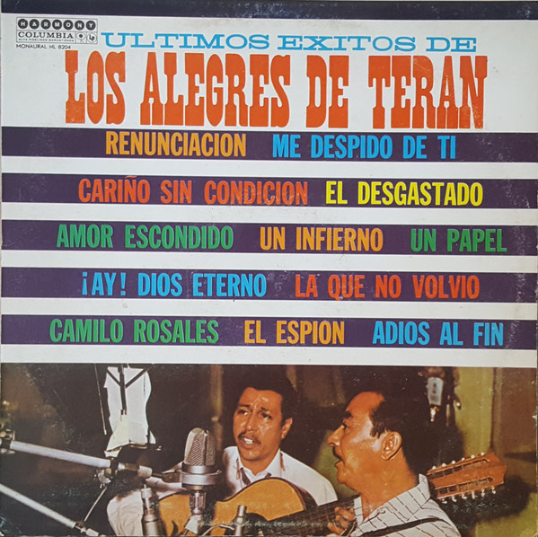 Los Alegres De Teran – Ultimos Exitos (1964, Vinyl) - Discogs