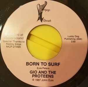 Gio And The Proteens - Born To Surf album cover