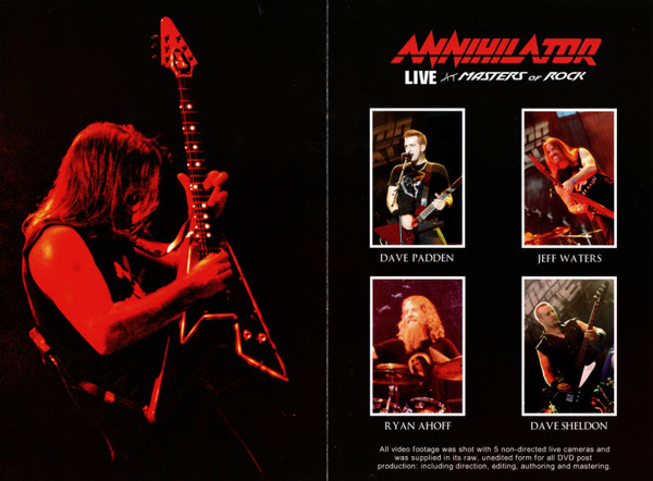 Album herunterladen Annihilator - Live At Masters Of Rock