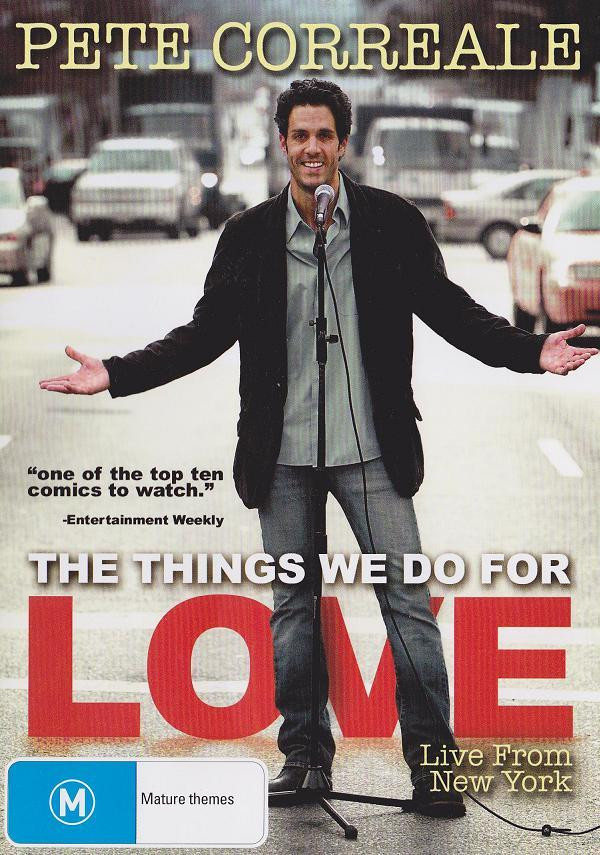 lataa albumi Pete Correale - The Things We Do For Love