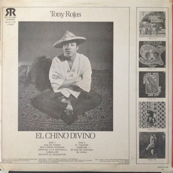 ladda ner album Tony Rojas And His Orchestra - El Chino Divino