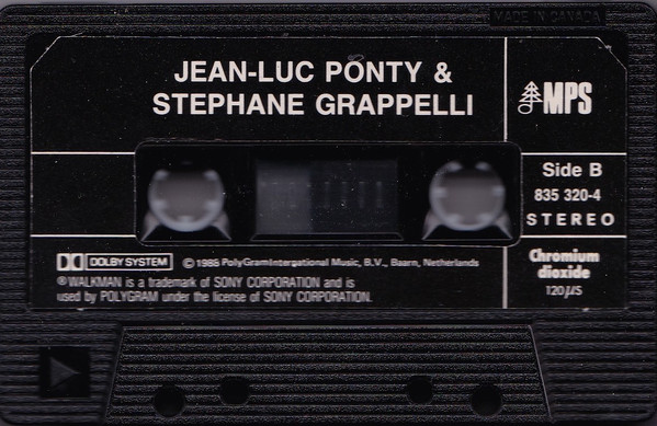 last ned album JeanLuc Ponty, Stéphane Grappelli - Jean Luc Ponty Stéphane Grappeli