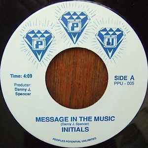 Message In The Music - Initials