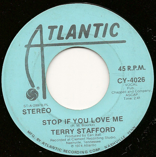 baixar álbum Terry Stafford - Stop If You Love Me
