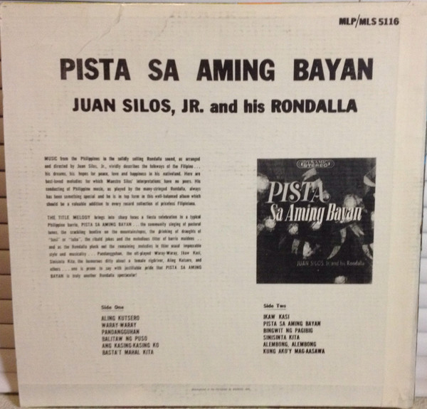 Album herunterladen Juan Silos, Jr And His Rondalla - Pista Sa Aming Bayan