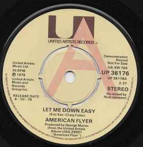 Let Me Down Easy (Vinyl, 7