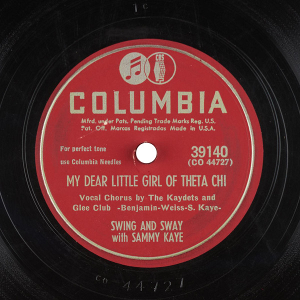 baixar álbum Swing And Sway With Sammy Kaye - Tell Me You Love Me My Dear Little Girl Of Theta Chi