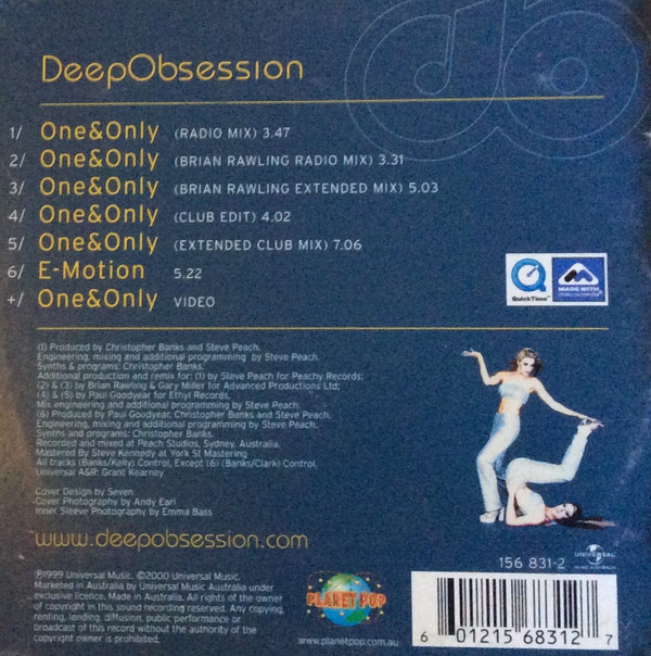 lataa albumi Deep Obsession - One Only