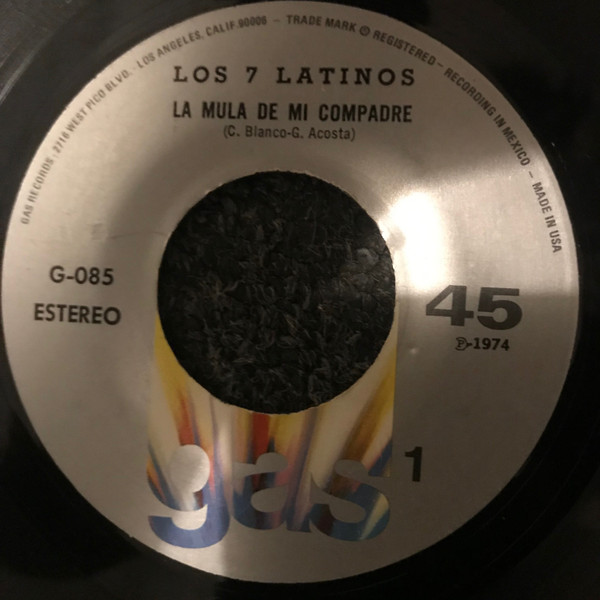 last ned album Los Siete Latinos - La Mula De Mi Compadre El Vaquero
