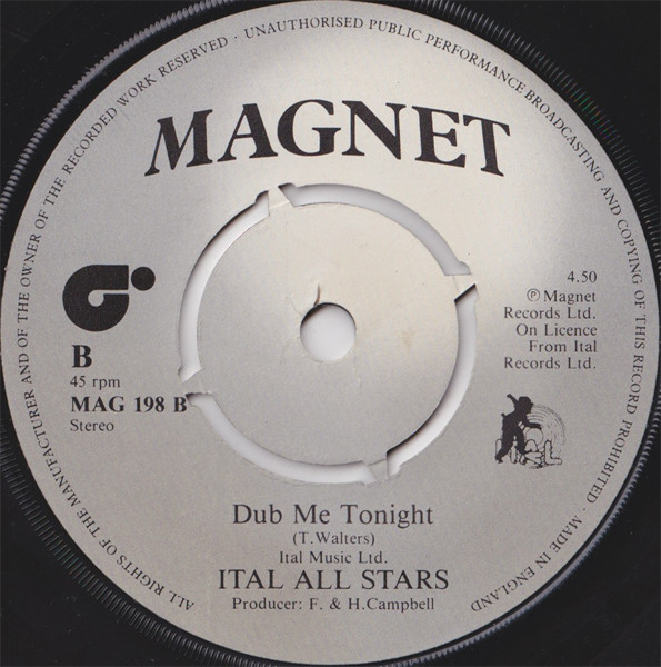 descargar álbum Trevor Walters Ital All Stars - Love Me Tonight Dub Me Tonight