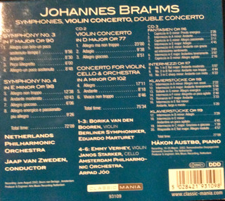 ladda ner album Brahms - Johannes Brahms The Collection