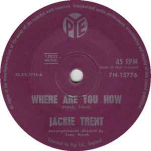 Jackie Trent – Where Are You Now (1965