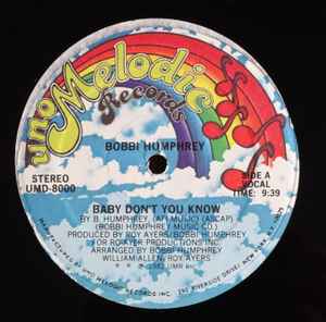 Baby Don't You Know - Bobbi Humphrey