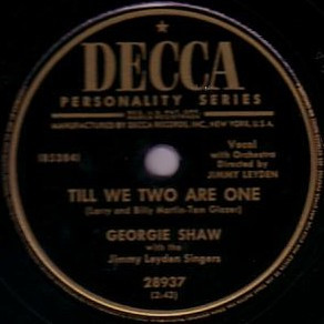 Georgie Shaw With The Jimmy Leydon SIngers – Till We Two Are One