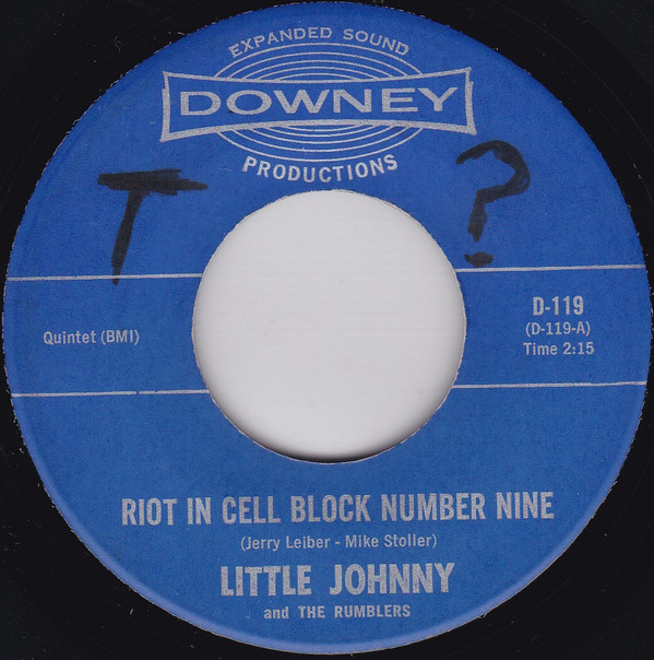baixar álbum Little Johnny And The Rumblers The Rumblers - Riot In Cell Block Number Nine The Hustler