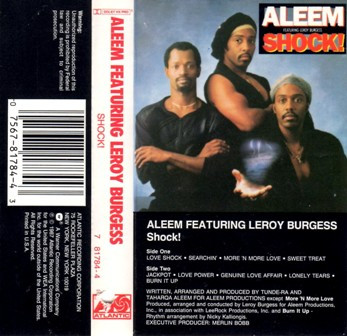 Aleem Featuring Leroy Burgess – Shock! (1987, Vinyl) - Discogs