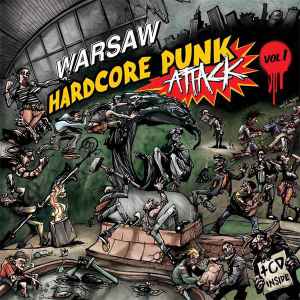 Various - Warsaw Hardcore Punk Attack Vol. 1 album cover