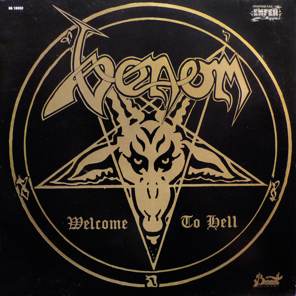 本国UK初回盤付属品完品】Venom / Welcome To Hell - 洋楽