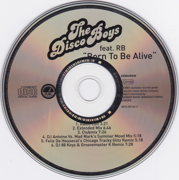 baixar álbum The Disco Boys Feat RB - Born To Be Alive