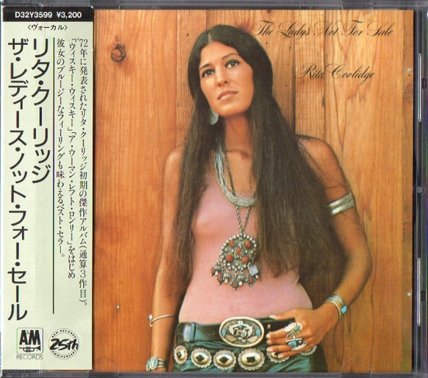 Rita Coolidge – The Lady's Not For Sale (1987, CD) - Discogs