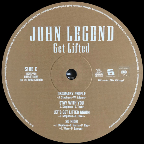 lataa albumi John Legend - Get Lifted