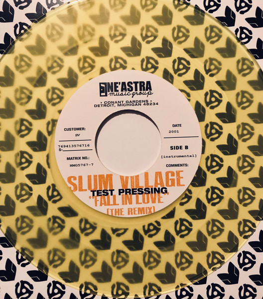 Slum Village – Fall In Love (Remix) (2000, Vinyl) - Discogs