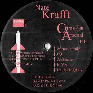 Nate Krafft - Crimson Arsenal E.P. album cover