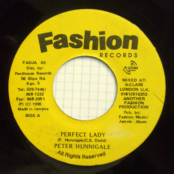 descargar álbum Peter Hunnigale - Perfect Lady