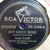 Ruby Smith With Gene (Honeybear) Sedric And His Orchestra* - Hot Sauce Susie / I'm Scared Of That Woman