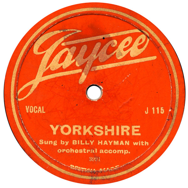 ladda ner album Billy Hayman - Yorkshire Pal Of My Cradle Days