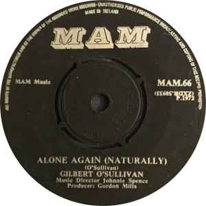 Gilbert O'Sullivan – Alone Again (Naturally) (1972, Vinyl) - Discogs