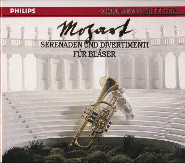 Mozart – Serenades And Divertimenti For Wind (1990, Slipcase, Box